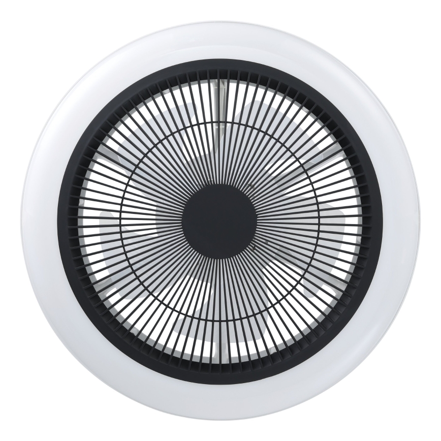 Eglo - Ventilator de tavan LED reglabil 3xLED/8,5W/230V 2700-6500K Ø 45,5 cm negru + telecomandă