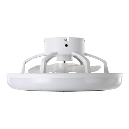 Eglo - Ventilator de tavan LED reglabil 3xLED/8,5W/230V 2700-6500K Ø 45,5 cm negru + telecomandă