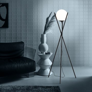 Eglo 39594 - Lampă de podea SALVEZINAS 1xE27/25W/230V