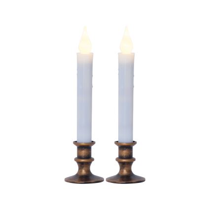 Eglo 410029 - Set de 2 lumânări LED, alimentare 1x AA, alb cald