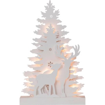 Eglo 410417 - Decorațiune LED de Crăciun FAUNA 10xLED/0,03W/2xAA
