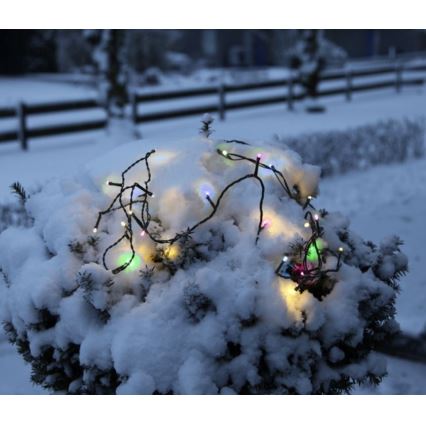 Eglo - Ghirlandă LED de Crăciun pentru exterior 80xLED 8m IP44 multicolor