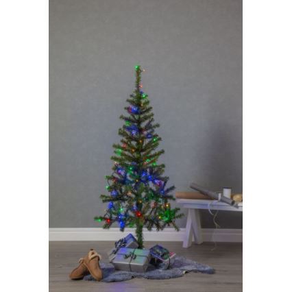 Eglo - Ghirlandă LED pentru exterior, 80 LED, 8 m, IP44, multicolor