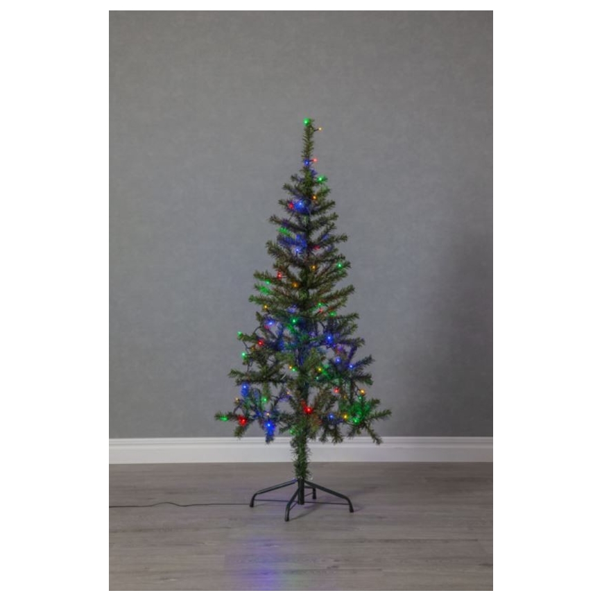 Eglo - Ghirlandă LED pentru exterior, 80 LED, 8 m, IP44, multicolor