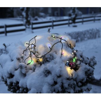 Eglo - Ghirlandă LED pentru exterior, 160 LED, 26 m, IP44, multicolor