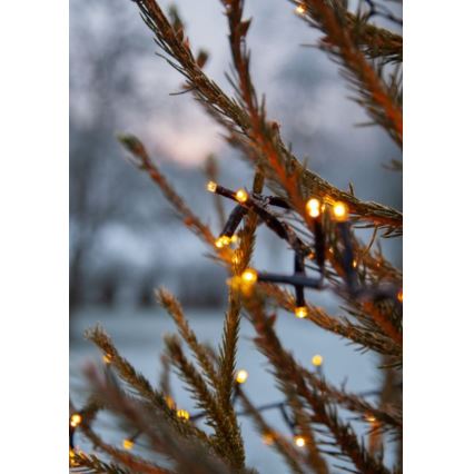 Eglo - Ghirlandă de Crăciun LED pentru exterior 1200xLED 29m IP44 alb cald