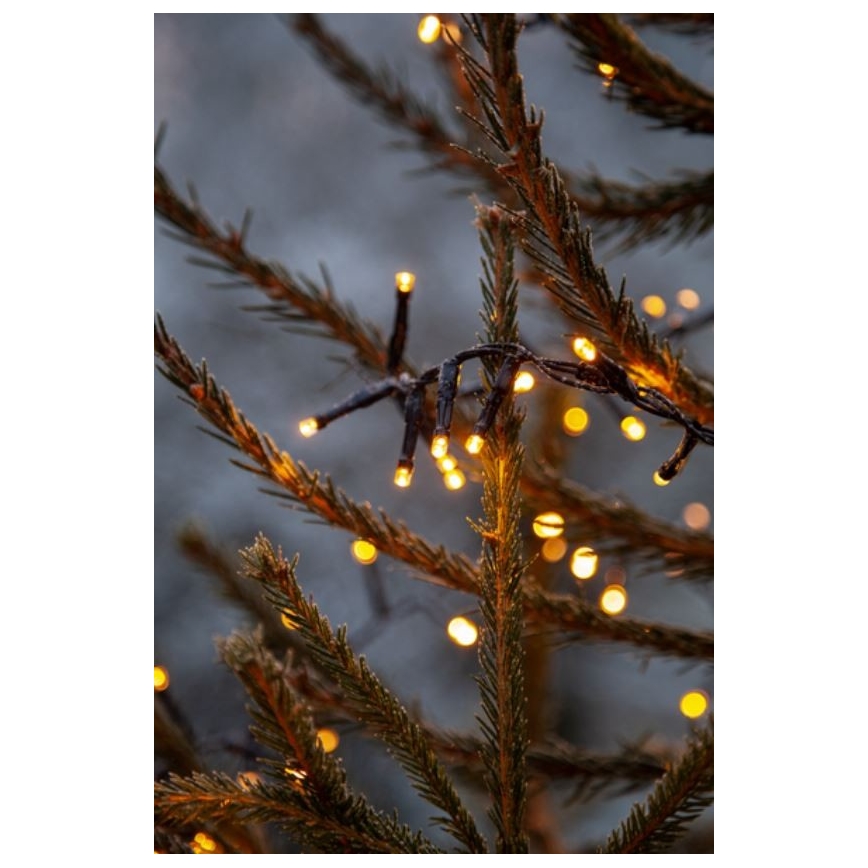 Eglo - Ghirlandă de Crăciun LED pentru exterior 1200xLED 29m IP44 alb cald