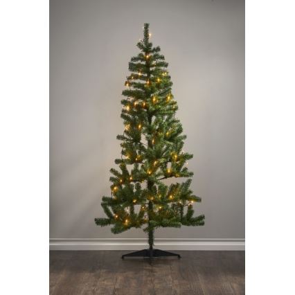 Eglo - Instalație luminoasă LED pentru exterior, 80 LED-uri, 10,5 m, IP44, alb cald