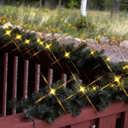 Eglo - Ghirlandă LED de exterior 30xLED/0,064W/3/230V 2,7m IP44
