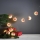 Eglo 411113 - Ghirlandă LED ORNAMENT 10xLED/3xAA 1,65 m alb cald