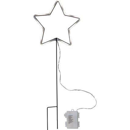 Eglo 411177 - NEONSTAR Decorațiune LED de exterior pentru Crăciun, 72xLED, alimentare 3xAA, IP44