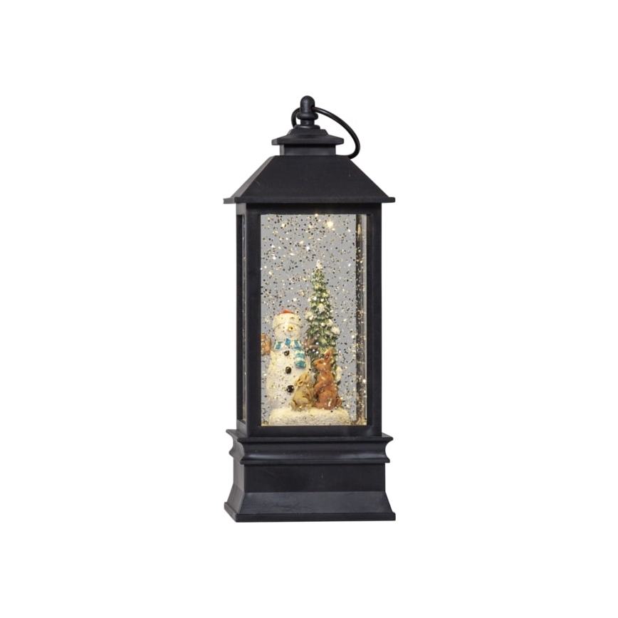 Eglo - Decorațiune LED de Crăciun LED/0,064W/3xAAA neagră