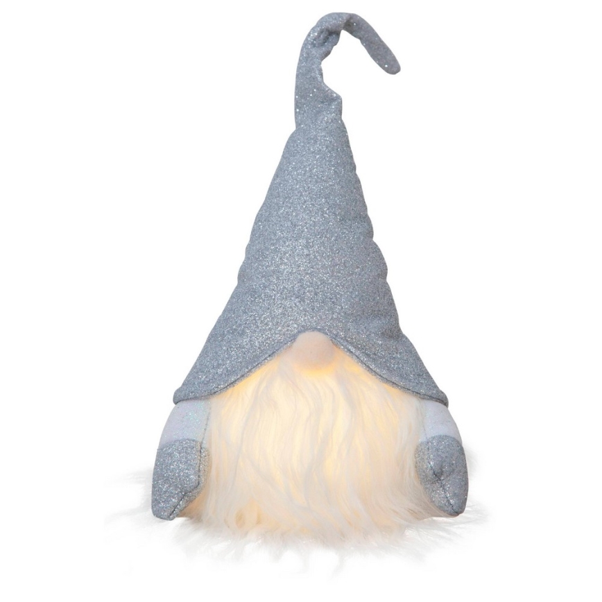 Eglo - Decorațiune LED de Crăciun, 0,06 W, 3x AG13, gri