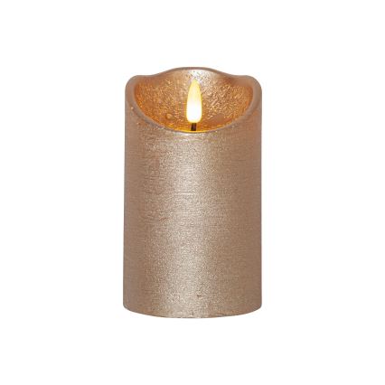 Eglo 411499 - Lumânare LED FLAMME RUSTIC LED/2xAA aurie