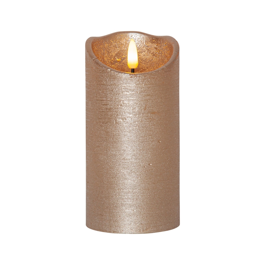 Eglo 411501 - decorațiune LED de Crăciun FLAME LED/0,03W/2xAA aurie