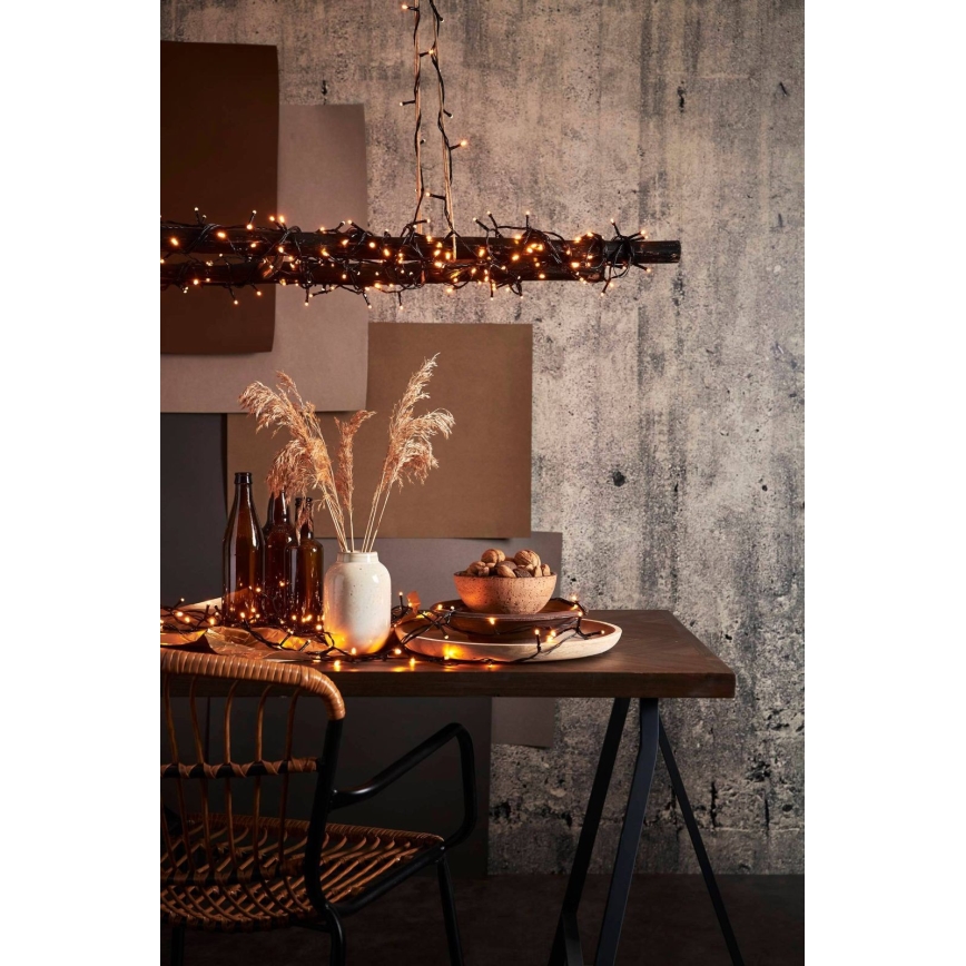 Eglo 411515 - Ghirlandă LED pentru exterior, 360 LED / 30 m, IP44, alb cald