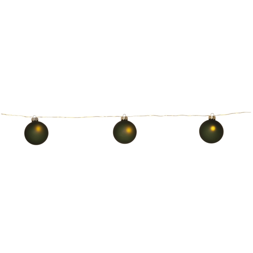 Eglo 411558 - Ghirlandă LED de Crăciun BLISS 22xLED/3xAA 2,6m alb cald