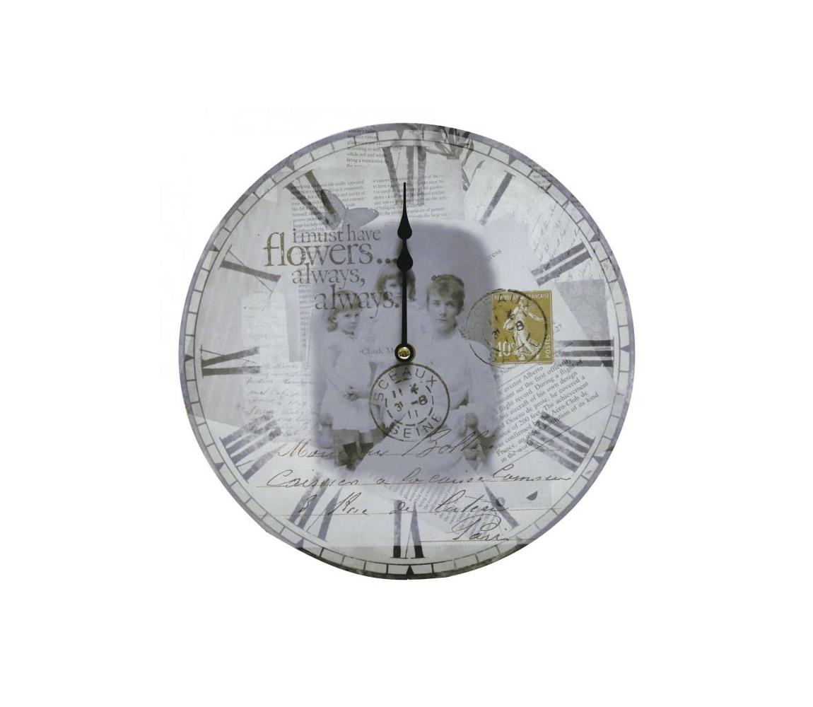 Eglo 41186 - Ceas de perete Vintage - carti postale