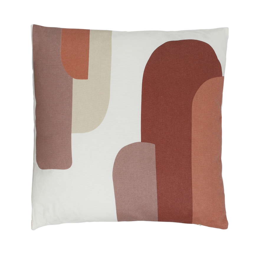 Eglo 420007 - Pernă decorativă CHEVERY 45 x 45 cm alb/roșu