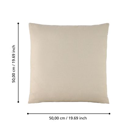 Eglo 420022 - Pernă decorativă ILES, 50 x 50 cm, bej
