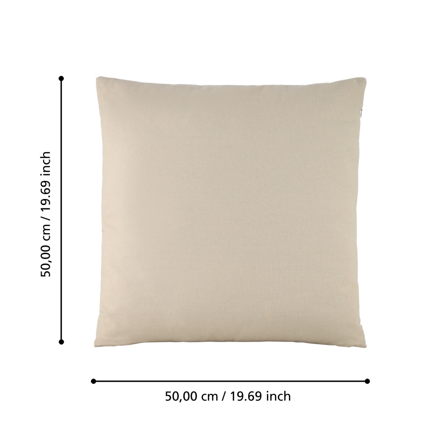Eglo 420022 - Pernă decorativă ILES, 50 x 50 cm, bej