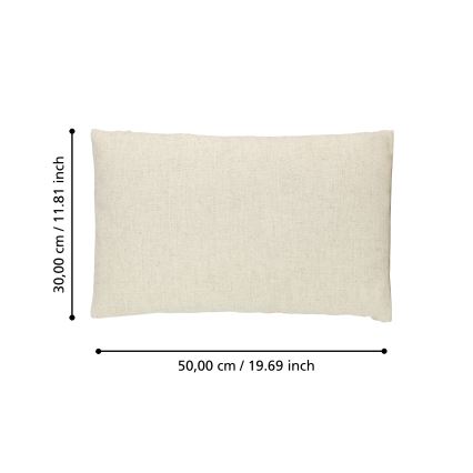 Eglo 420032 - Pernă decorativă ILES 30x50 cm bej