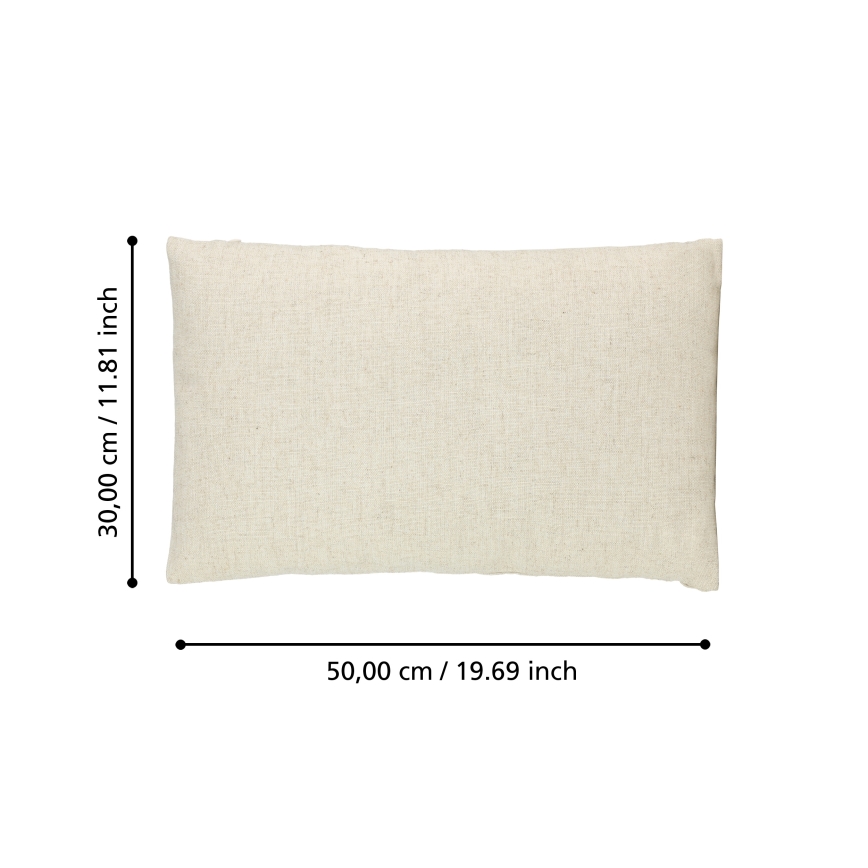 Eglo 420032 - Pernă decorativă ILES 30x50 cm bej