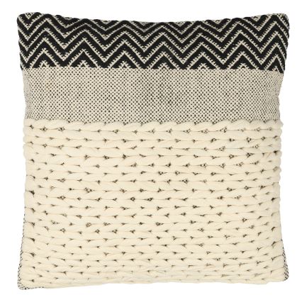 Eglo 420049 - Pernă decorativă CHEVERY 50x50 cm crem/negru