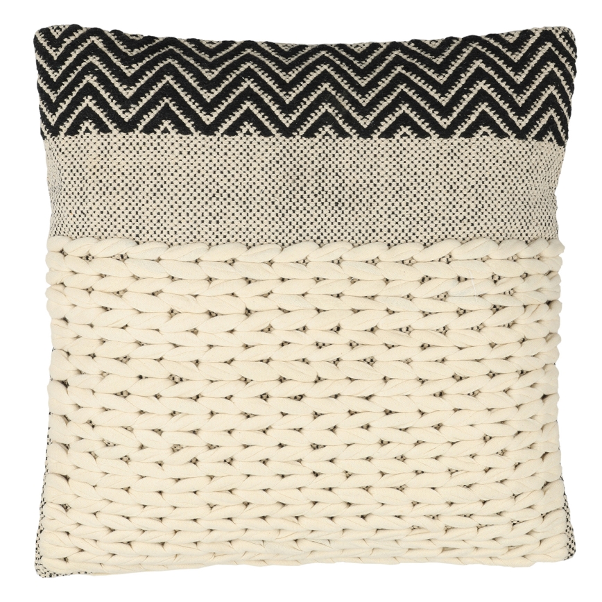 Eglo 420049 - Pernă decorativă CHEVERY 50x50 cm crem/negru