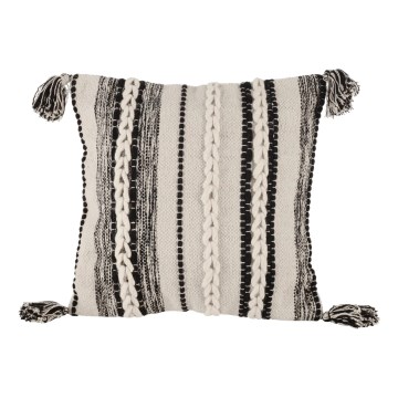 Eglo 420055 - Pernă decorativă CHEVERY 45x45 cm crem/negru