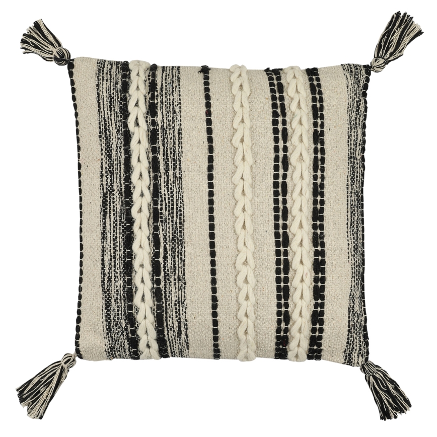 Eglo 420055 - Pernă decorativă CHEVERY 45x45 cm crem/negru