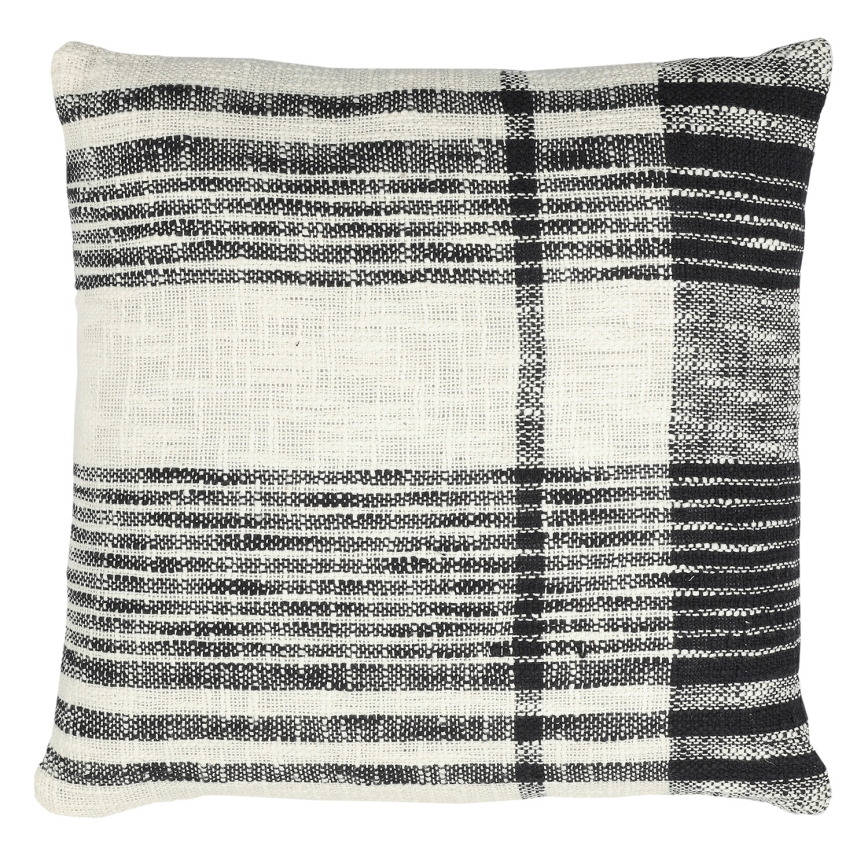 Eglo 420061 - Pernă decorativă CHEVERY 45x45 cm crem/negru