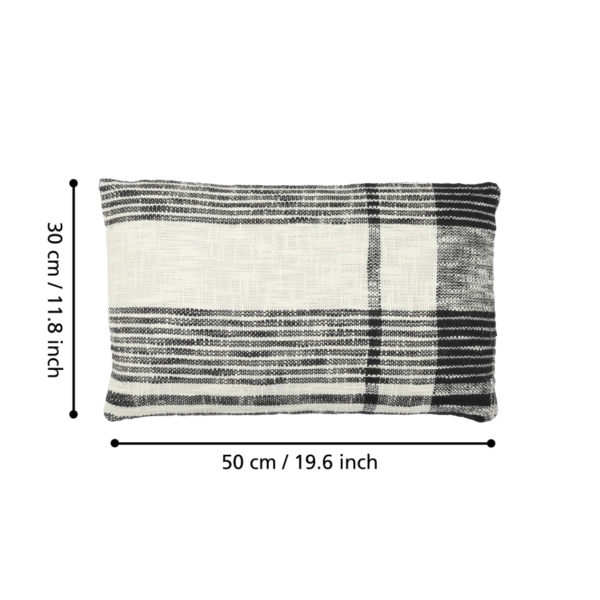 Eglo 420062 - Pernă decorativă CHEVERY 30 x 50 cm, crem/negru