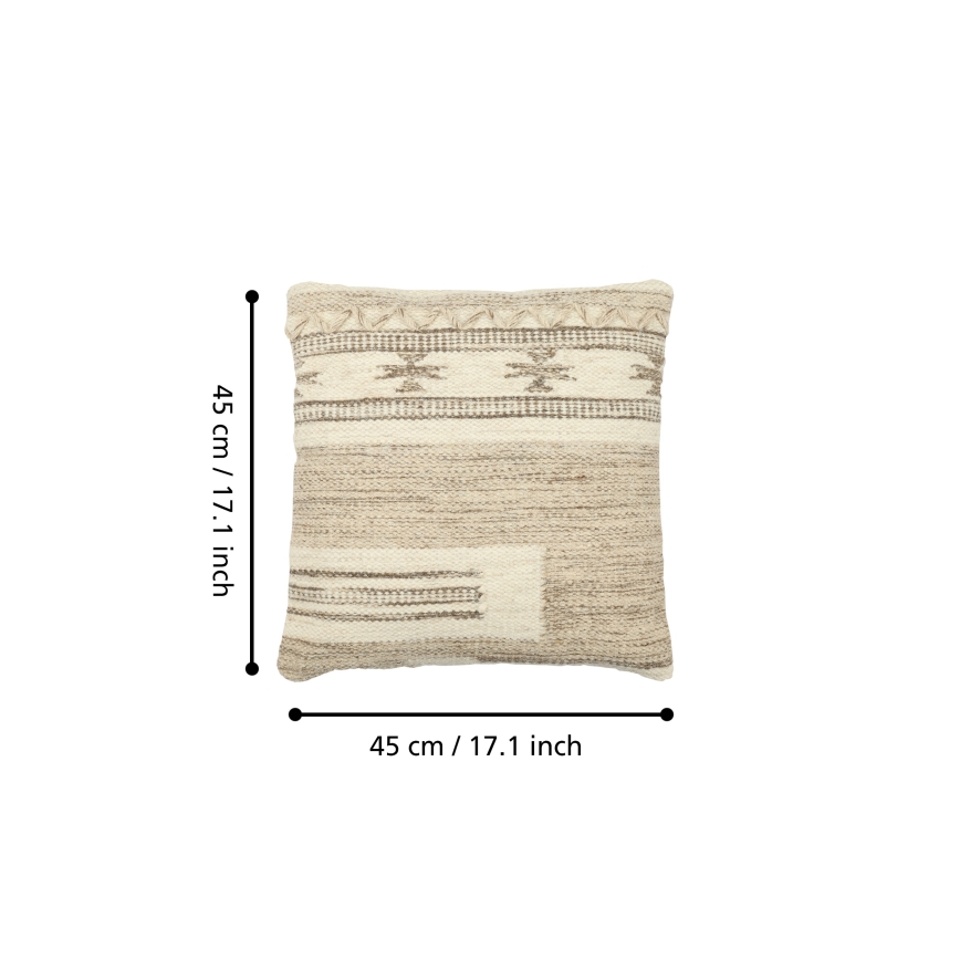 Eglo 420071 - Pernă decorativă CHEVERY 45x45 cm bej