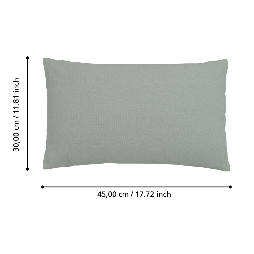 Eglo 420084 - Pernă decorativă ILES, 30 x 45 cm, verde