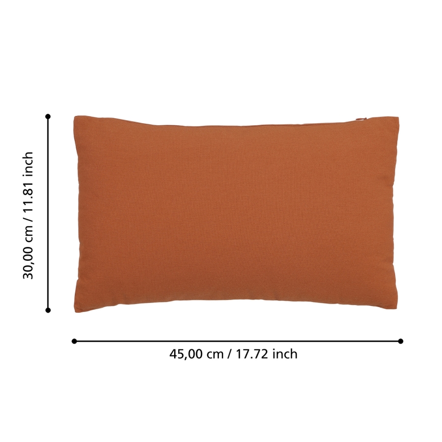 Eglo 420086 - Pernă decorativă ILES 30x45 cm, portocalie