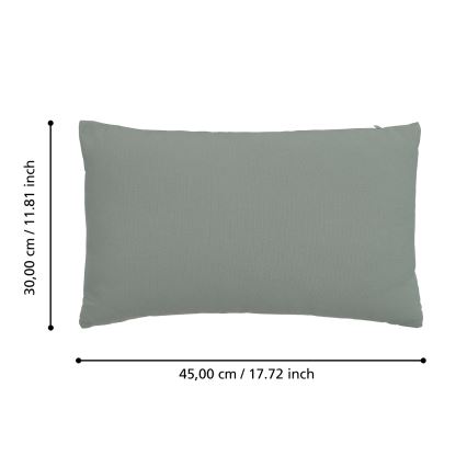 Eglo 420087 - Pernă decorativă ILES, 30 x 45 cm, verde
