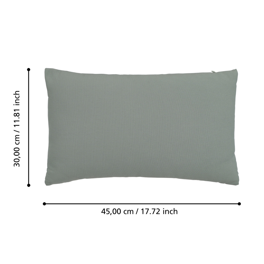 Eglo 420087 - Pernă decorativă ILES, 30 x 45 cm, verde