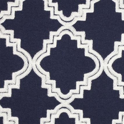 Eglo 420096 - Pernă decorativă BERHALA 45x45 cm albastră/albă