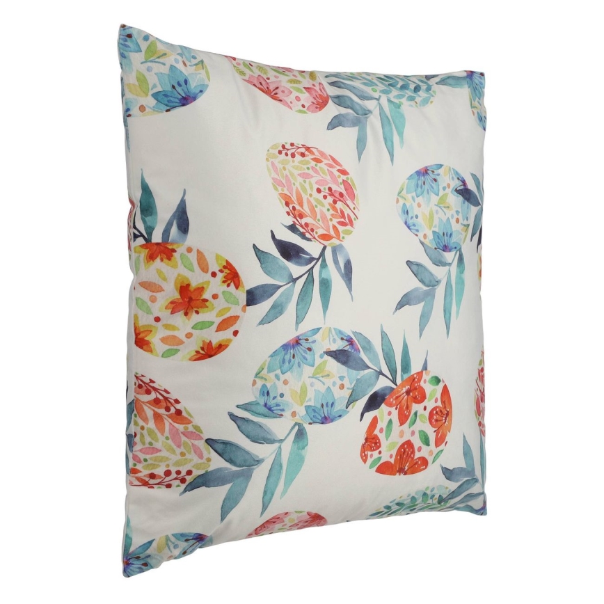 Eglo 420101 - Pernă decorativă GEBENG, 45 x 45 cm, albastră/roșie