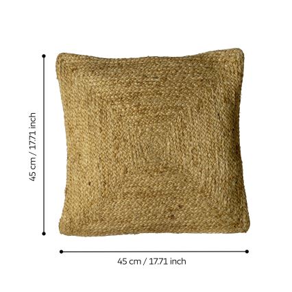 Eglo 420106 - Pernă decorativă COTABATO 45x45 cm, maro