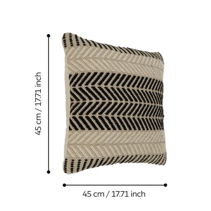 Eglo 420124 - Pernă decorativă CHEVERY 45 x 45 cm, maro