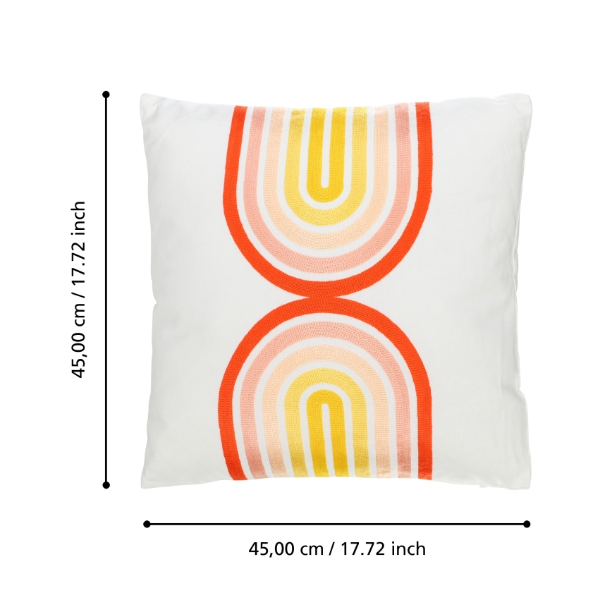 Eglo 420237 - Pernă decorativă BERHALA, 45 x 45 cm, multicoloră