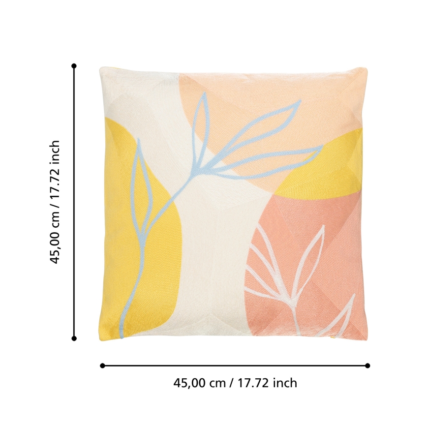 Eglo 420243 - Pernă decorativă BERHALA, 45 x 45 cm, multicoloră