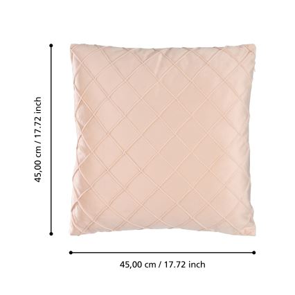 Eglo 420253 - Pernă decorativă SHOURA, 45x45 cm, roz