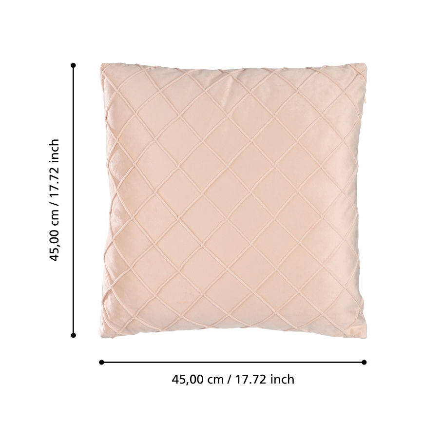 Eglo 420253 - Pernă decorativă SHOURA, 45x45 cm, roz