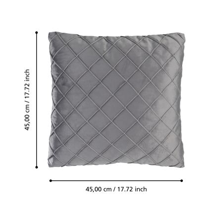 Eglo 420254 - Pernă decorativă SHOURA 45 x 45 cm, gri