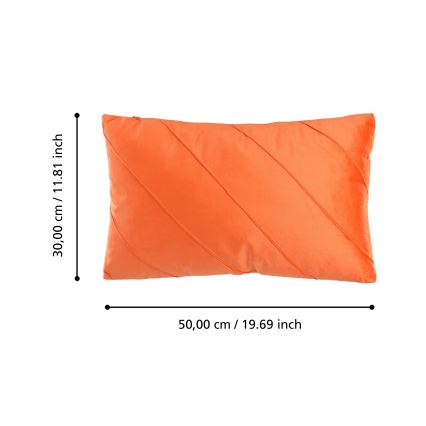 Eglo 420257 - Pernă decorativă SHOURA 30x50 cm portocalie