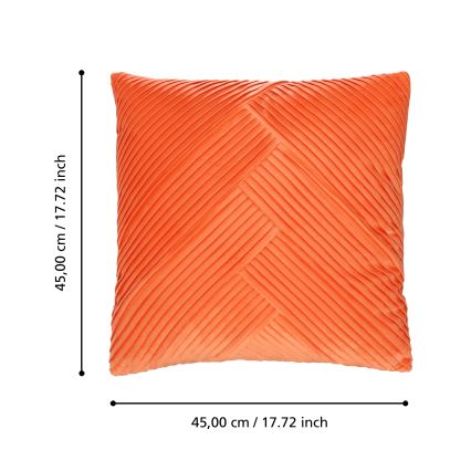 Eglo 420264 - Pernă decorativă SHOURA, 45x45 cm, portocalie