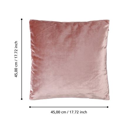 Eglo 420269 - Pernă decorativă SINGU, 45 x 45 cm, roz
